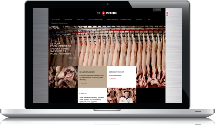 sb pork, slagteri, website, hjemmeside, logo, koncept, strategi, kreativitet, brochure, visitkort, identitet, corporate identity, designlinie, design, graphic design, grafisk design, dan boje, dan boje design